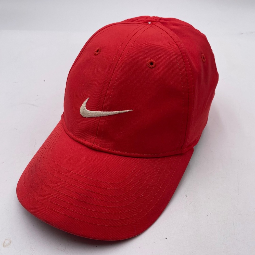 Nike Legacy91 Dri-FIT Golf Hat Men OSFM Red Embroidered Swoosh golf tennis run